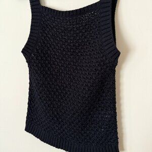 J Crew Knit Tank | Black | Sz. S